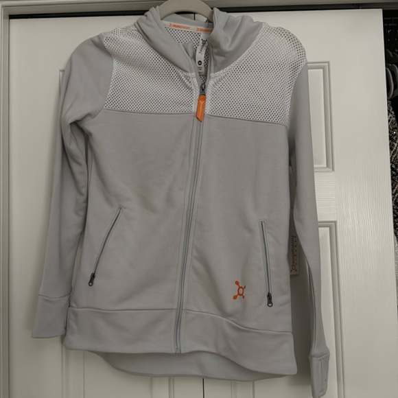 Orangetheory Jackets & Blazers - Brand New NWT Women’s Orange Theory Fitness OTF Button Up Lightweight Size XS